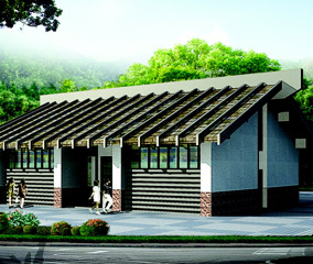 现代文明型公共厕所